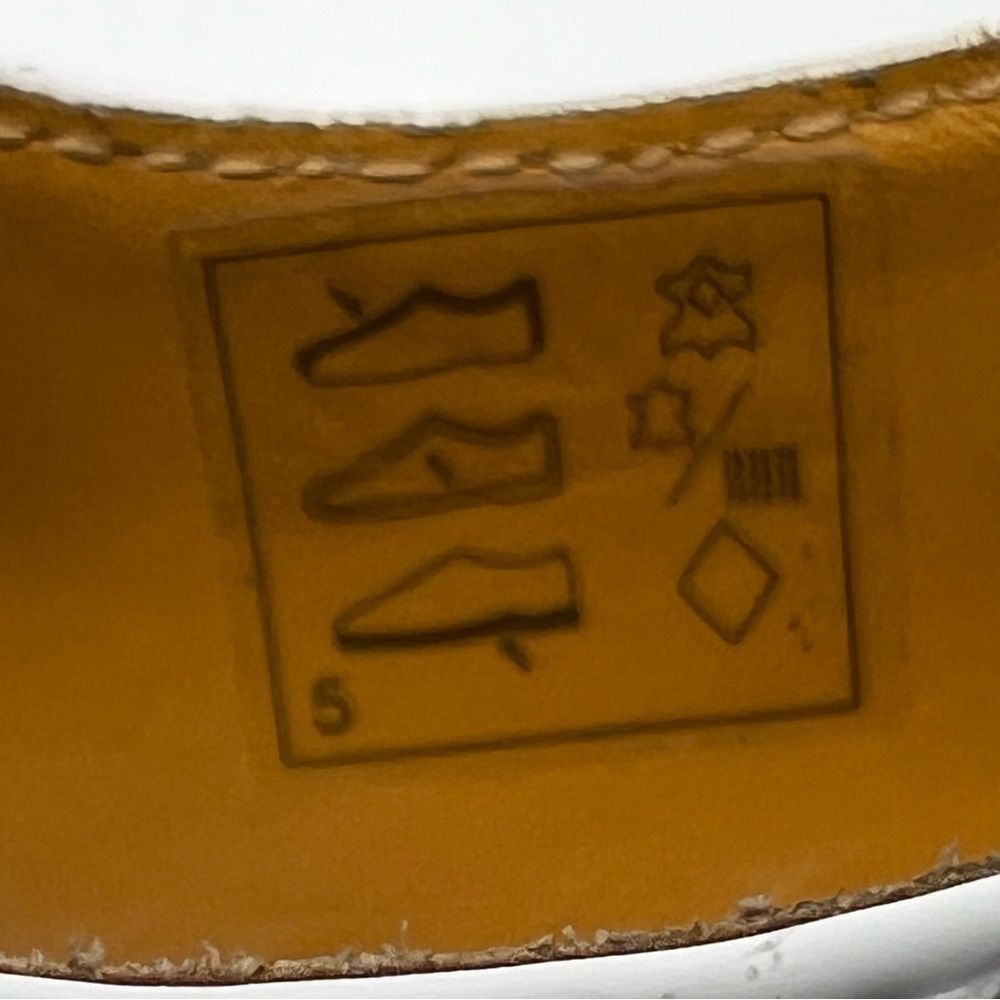 Dr. Martens White Leather Shoes - Picture 9 of 11